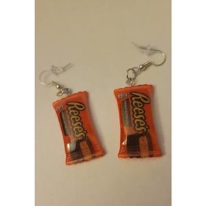 Reeses Peanut Butter Cup earrings